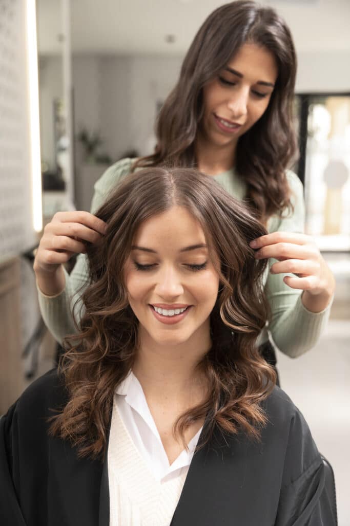 Corte shag moderno
