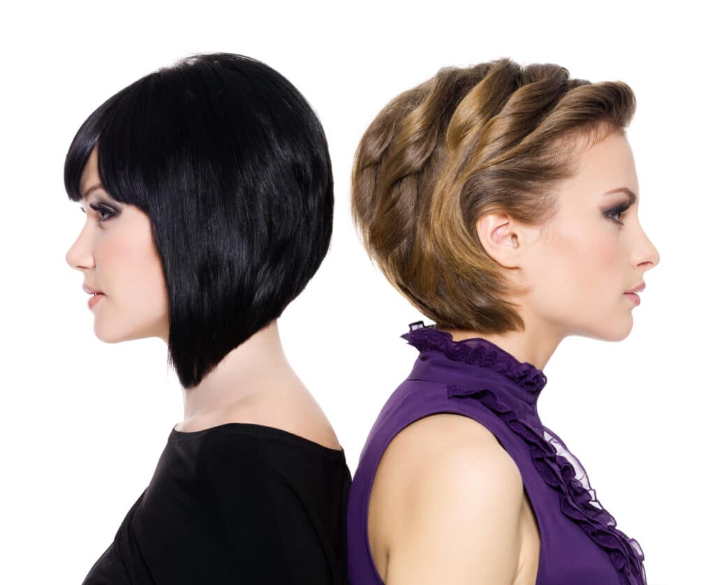 Corte pixie femenino